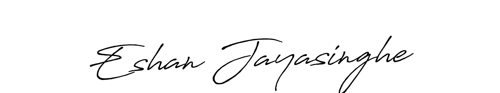 Also You can easily find your signature by using the search form. We will create Eshan Jayasinghe name handwritten signature images for you free of cost using Antro_Vectra_Bolder sign style. Eshan Jayasinghe signature style 7 images and pictures png