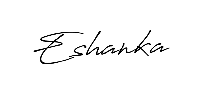 Best and Professional Signature Style for Eshanka. Antro_Vectra_Bolder Best Signature Style Collection. Eshanka signature style 7 images and pictures png