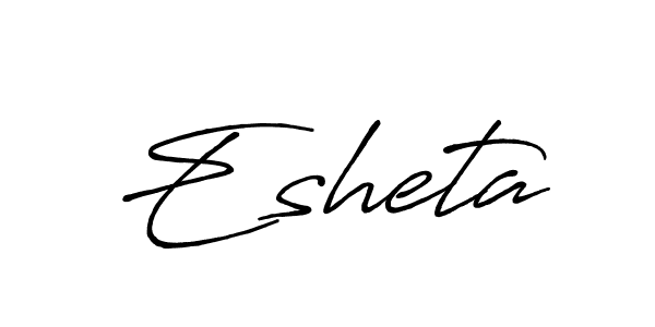 Antro_Vectra_Bolder is a professional signature style that is perfect for those who want to add a touch of class to their signature. It is also a great choice for those who want to make their signature more unique. Get Esheta name to fancy signature for free. Esheta signature style 7 images and pictures png