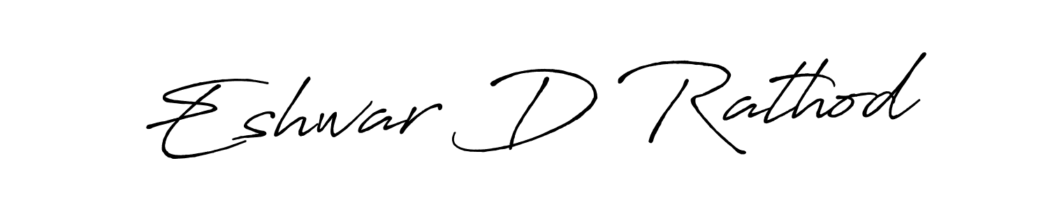 The best way (Antro_Vectra_Bolder) to make a short signature is to pick only two or three words in your name. The name Eshwar D Rathod include a total of six letters. For converting this name. Eshwar D Rathod signature style 7 images and pictures png
