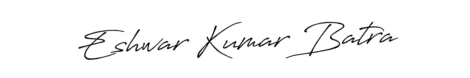 Once you've used our free online signature maker to create your best signature Antro_Vectra_Bolder style, it's time to enjoy all of the benefits that Eshwar Kumar Batra name signing documents. Eshwar Kumar Batra signature style 7 images and pictures png