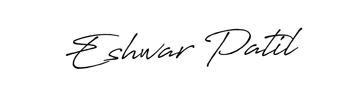 It looks lik you need a new signature style for name Eshwar Patil. Design unique handwritten (Antro_Vectra_Bolder) signature with our free signature maker in just a few clicks. Eshwar Patil signature style 7 images and pictures png