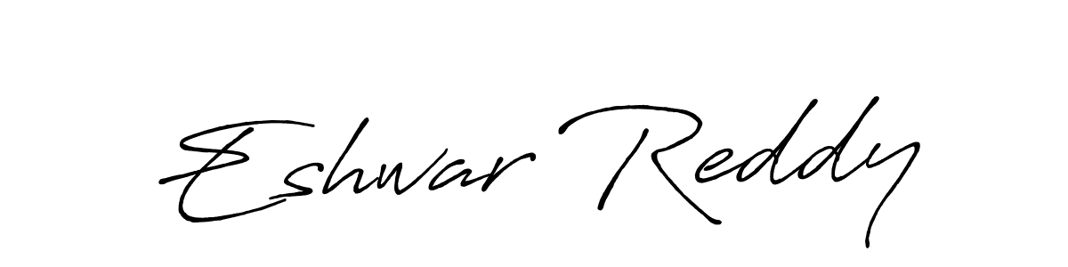 It looks lik you need a new signature style for name Eshwar Reddy. Design unique handwritten (Antro_Vectra_Bolder) signature with our free signature maker in just a few clicks. Eshwar Reddy signature style 7 images and pictures png