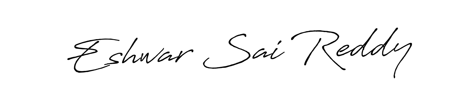 You can use this online signature creator to create a handwritten signature for the name Eshwar Sai Reddy. This is the best online autograph maker. Eshwar Sai Reddy signature style 7 images and pictures png