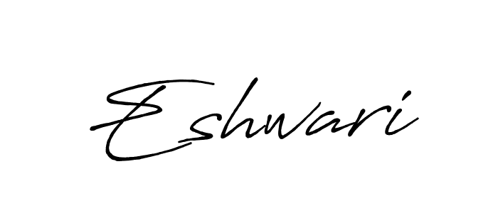 It looks lik you need a new signature style for name Eshwari. Design unique handwritten (Antro_Vectra_Bolder) signature with our free signature maker in just a few clicks. Eshwari signature style 7 images and pictures png