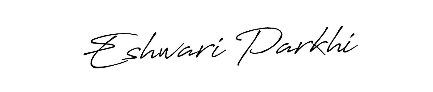 Make a beautiful signature design for name Eshwari Parkhi. Use this online signature maker to create a handwritten signature for free. Eshwari Parkhi signature style 7 images and pictures png