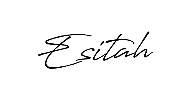 It looks lik you need a new signature style for name Esitah. Design unique handwritten (Antro_Vectra_Bolder) signature with our free signature maker in just a few clicks. Esitah signature style 7 images and pictures png