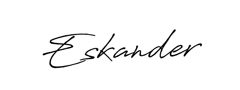 Similarly Antro_Vectra_Bolder is the best handwritten signature design. Signature creator online .You can use it as an online autograph creator for name Eskander. Eskander signature style 7 images and pictures png