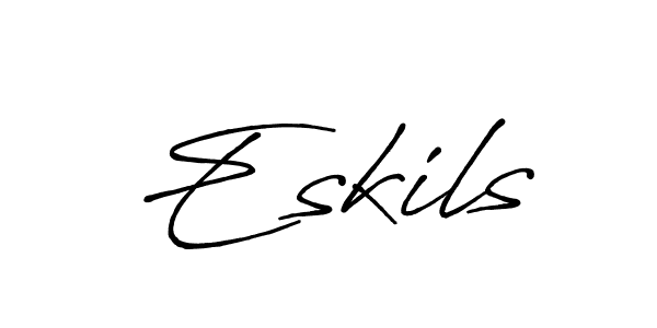 You can use this online signature creator to create a handwritten signature for the name Eskils. This is the best online autograph maker. Eskils signature style 7 images and pictures png