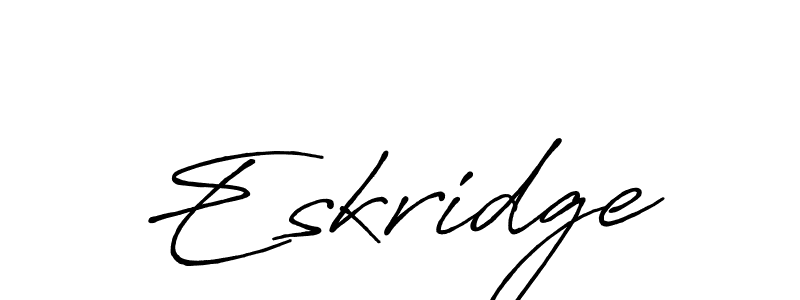 if you are searching for the best signature style for your name Eskridge. so please give up your signature search. here we have designed multiple signature styles  using Antro_Vectra_Bolder. Eskridge signature style 7 images and pictures png