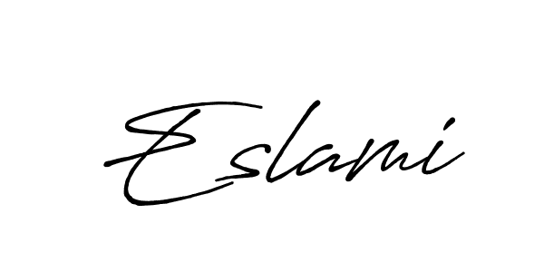 How to Draw Eslami signature style? Antro_Vectra_Bolder is a latest design signature styles for name Eslami. Eslami signature style 7 images and pictures png