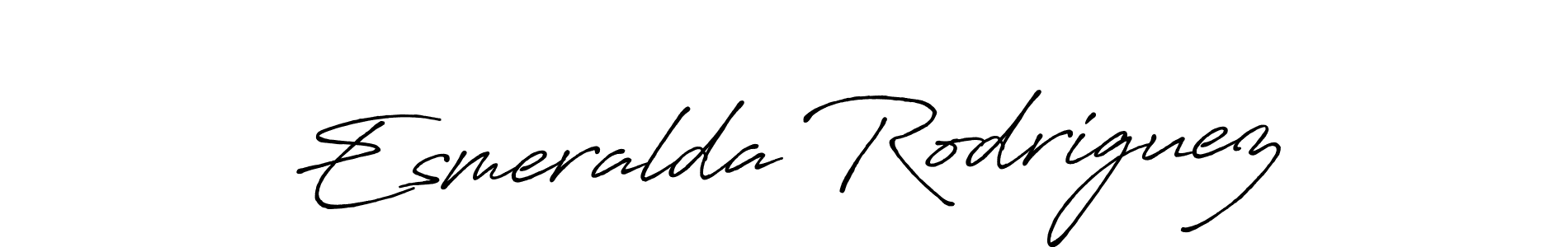 Antro_Vectra_Bolder is a professional signature style that is perfect for those who want to add a touch of class to their signature. It is also a great choice for those who want to make their signature more unique. Get Esmeralda Rodriguez name to fancy signature for free. Esmeralda Rodriguez signature style 7 images and pictures png