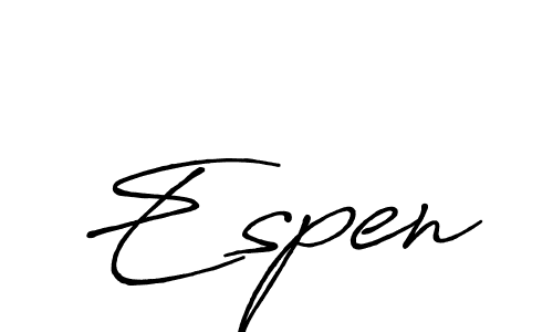 You should practise on your own different ways (Antro_Vectra_Bolder) to write your name (Espen) in signature. don't let someone else do it for you. Espen signature style 7 images and pictures png