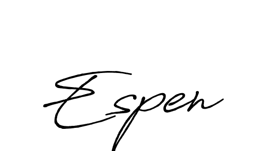 You should practise on your own different ways (Antro_Vectra_Bolder) to write your name (Espen) in signature. don't let someone else do it for you. Espen signature style 7 images and pictures png