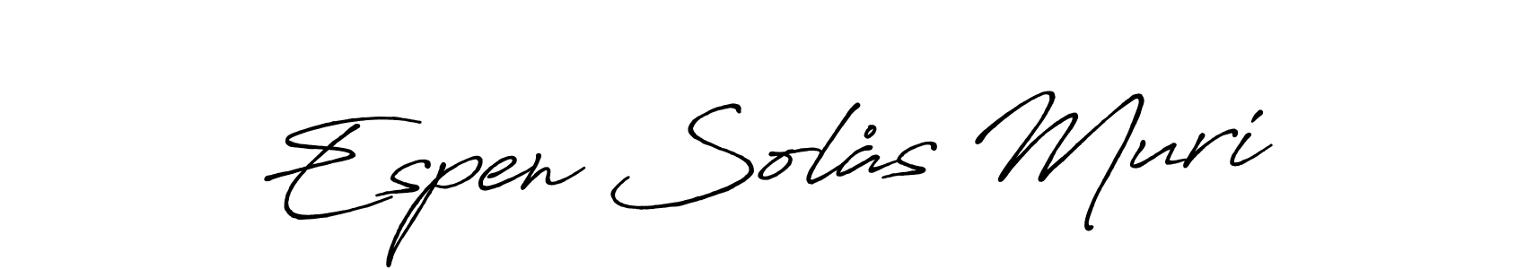 Make a beautiful signature design for name Espen Solås Muri. Use this online signature maker to create a handwritten signature for free. Espen Solås Muri signature style 7 images and pictures png