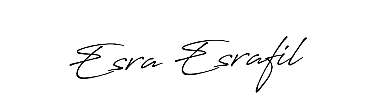 You should practise on your own different ways (Antro_Vectra_Bolder) to write your name (Esra Esrafil) in signature. don't let someone else do it for you. Esra Esrafil signature style 7 images and pictures png