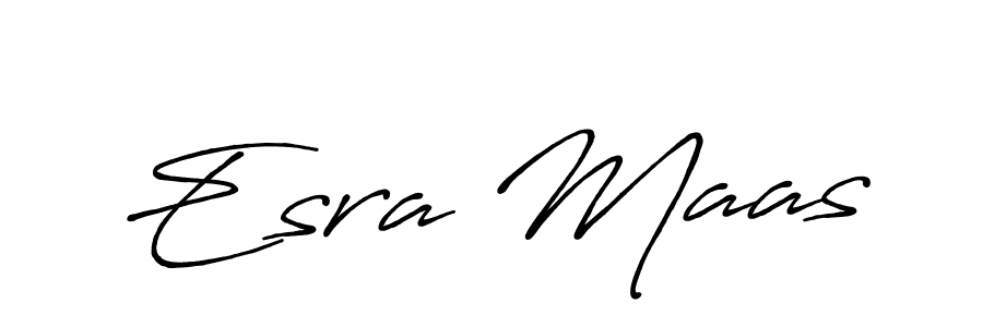 Antro_Vectra_Bolder is a professional signature style that is perfect for those who want to add a touch of class to their signature. It is also a great choice for those who want to make their signature more unique. Get Esra Maas name to fancy signature for free. Esra Maas signature style 7 images and pictures png