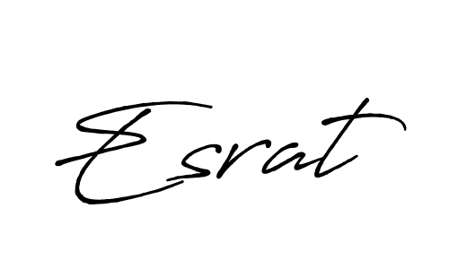 Similarly Antro_Vectra_Bolder is the best handwritten signature design. Signature creator online .You can use it as an online autograph creator for name Esrat. Esrat signature style 7 images and pictures png