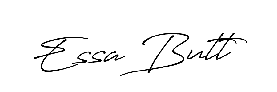 Best and Professional Signature Style for Essa Butt. Antro_Vectra_Bolder Best Signature Style Collection. Essa Butt signature style 7 images and pictures png