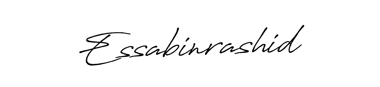 Once you've used our free online signature maker to create your best signature Antro_Vectra_Bolder style, it's time to enjoy all of the benefits that Essabinrashid name signing documents. Essabinrashid signature style 7 images and pictures png