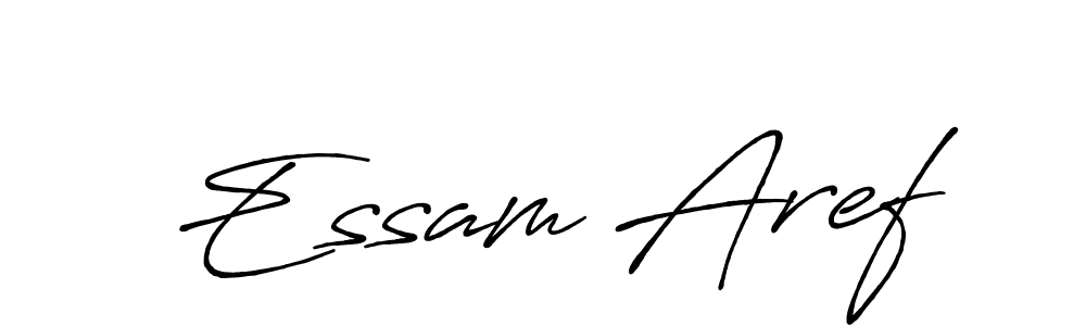 Best and Professional Signature Style for Essam Aref. Antro_Vectra_Bolder Best Signature Style Collection. Essam Aref signature style 7 images and pictures png