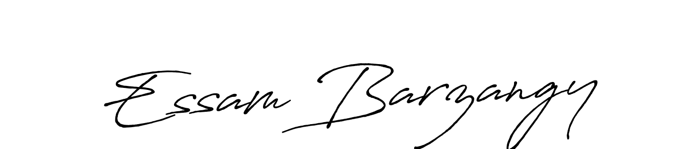 How to Draw Essam Barzangy signature style? Antro_Vectra_Bolder is a latest design signature styles for name Essam Barzangy. Essam Barzangy signature style 7 images and pictures png