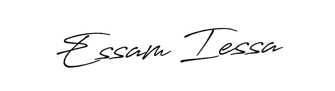 Also we have Essam Iessa name is the best signature style. Create professional handwritten signature collection using Antro_Vectra_Bolder autograph style. Essam Iessa signature style 7 images and pictures png