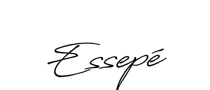 Make a beautiful signature design for name Essepé. With this signature (Antro_Vectra_Bolder) style, you can create a handwritten signature for free. Essepé signature style 7 images and pictures png