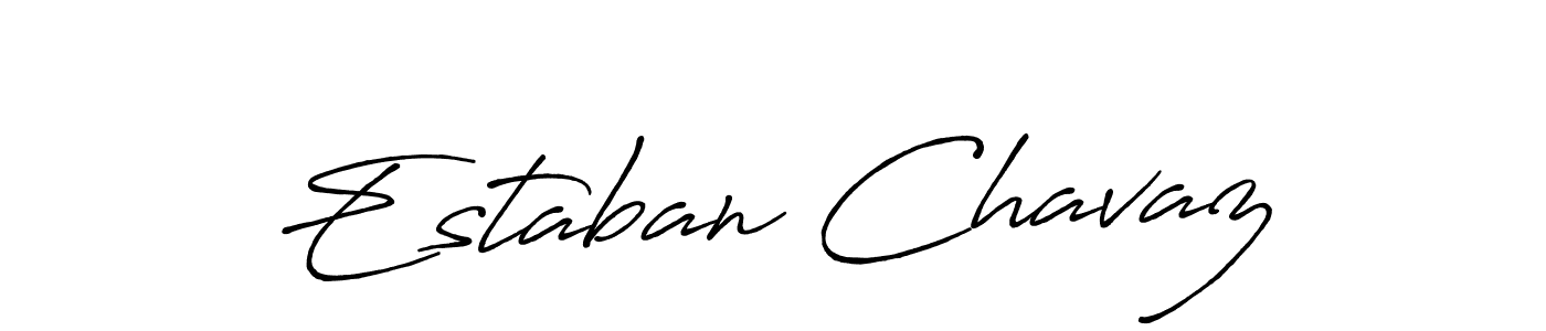 Also we have Estaban Chavaz name is the best signature style. Create professional handwritten signature collection using Antro_Vectra_Bolder autograph style. Estaban Chavaz signature style 7 images and pictures png
