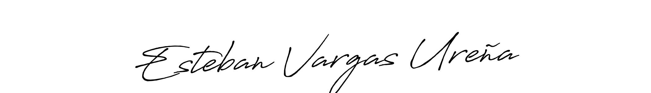 Best and Professional Signature Style for Esteban Vargas Ureña. Antro_Vectra_Bolder Best Signature Style Collection. Esteban Vargas Ureña signature style 7 images and pictures png