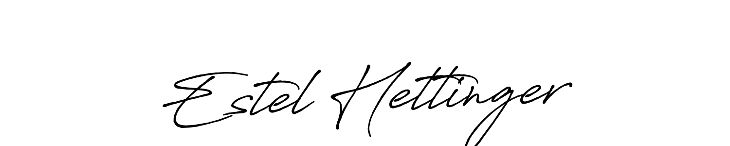 This is the best signature style for the Estel Hettinger name. Also you like these signature font (Antro_Vectra_Bolder). Mix name signature. Estel Hettinger signature style 7 images and pictures png