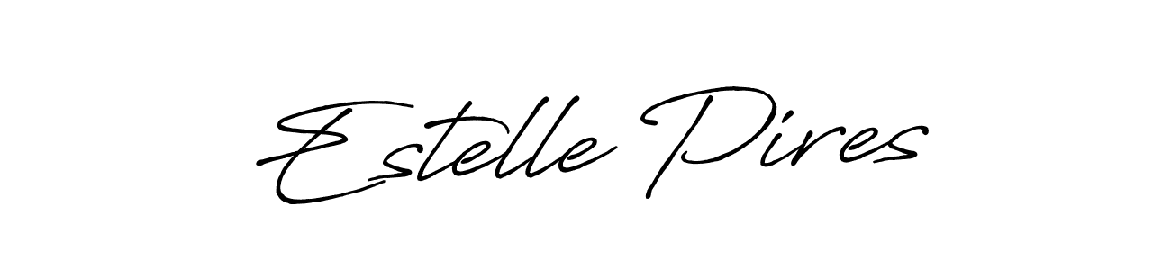 Similarly Antro_Vectra_Bolder is the best handwritten signature design. Signature creator online .You can use it as an online autograph creator for name Estelle Pires. Estelle Pires signature style 7 images and pictures png