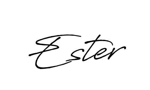 See photos of Ester official signature by Spectra . Check more albums & portfolios. Read reviews & check more about Antro_Vectra_Bolder font. Ester signature style 7 images and pictures png