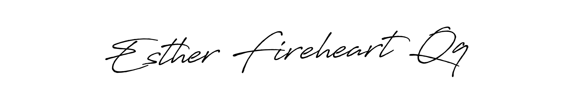 Also You can easily find your signature by using the search form. We will create Esther Fireheart Qq name handwritten signature images for you free of cost using Antro_Vectra_Bolder sign style. Esther Fireheart Qq signature style 7 images and pictures png