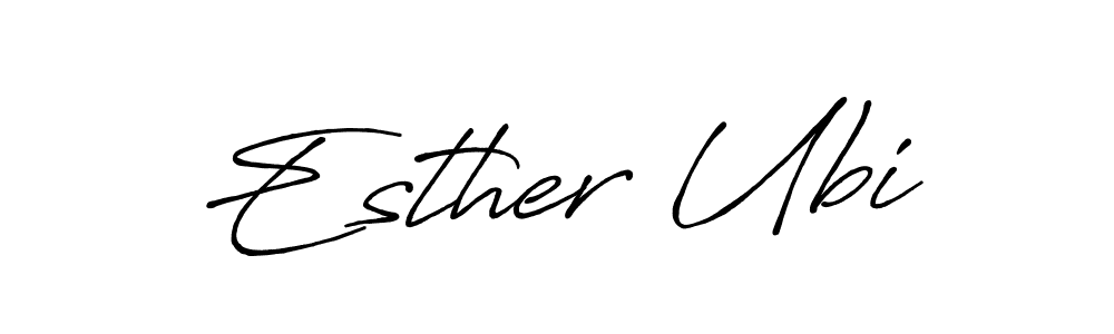 You can use this online signature creator to create a handwritten signature for the name Esther Ubi. This is the best online autograph maker. Esther Ubi signature style 7 images and pictures png