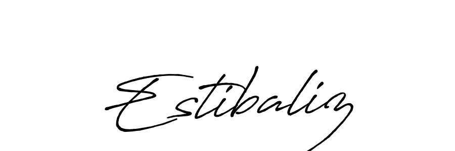 See photos of Estibaliz official signature by Spectra . Check more albums & portfolios. Read reviews & check more about Antro_Vectra_Bolder font. Estibaliz signature style 7 images and pictures png