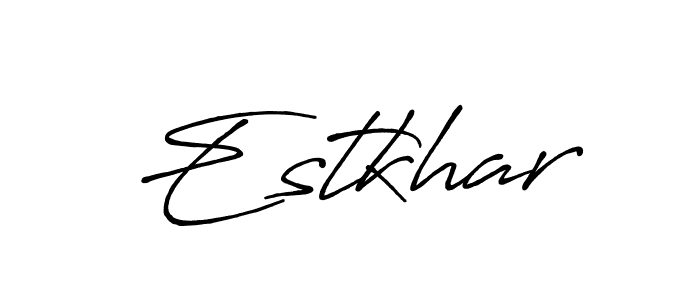 It looks lik you need a new signature style for name Estkhar. Design unique handwritten (Antro_Vectra_Bolder) signature with our free signature maker in just a few clicks. Estkhar signature style 7 images and pictures png