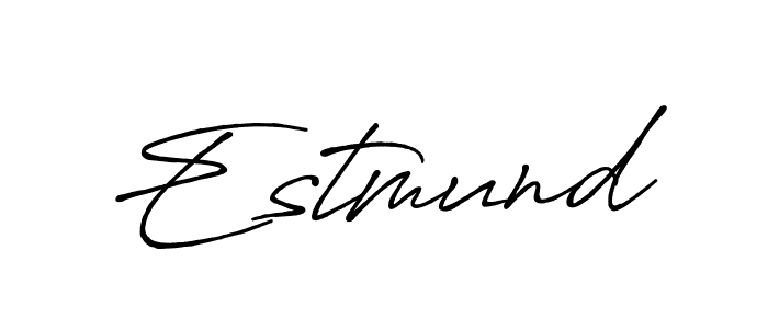 Make a short Estmund signature style. Manage your documents anywhere anytime using Antro_Vectra_Bolder. Create and add eSignatures, submit forms, share and send files easily. Estmund signature style 7 images and pictures png