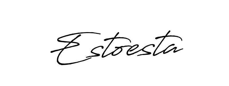 Similarly Antro_Vectra_Bolder is the best handwritten signature design. Signature creator online .You can use it as an online autograph creator for name Estoesta. Estoesta signature style 7 images and pictures png