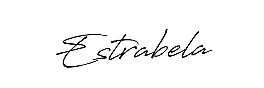 How to make Estrabela name signature. Use Antro_Vectra_Bolder style for creating short signs online. This is the latest handwritten sign. Estrabela signature style 7 images and pictures png