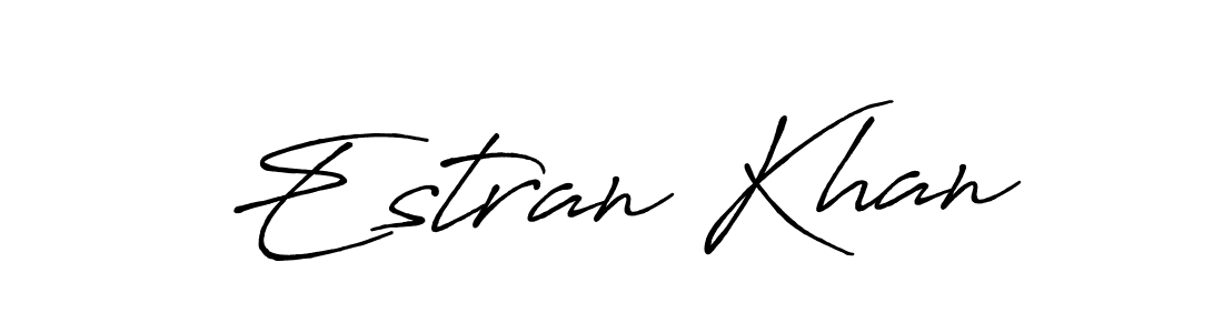 How to Draw Estran Khan signature style? Antro_Vectra_Bolder is a latest design signature styles for name Estran Khan. Estran Khan signature style 7 images and pictures png