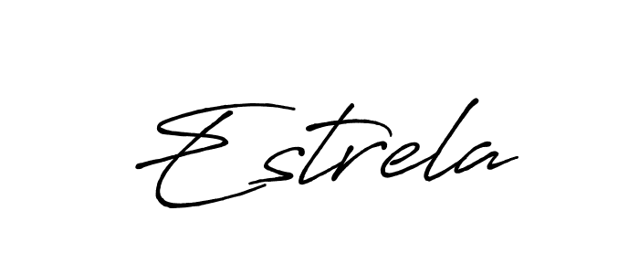It looks lik you need a new signature style for name Estrela. Design unique handwritten (Antro_Vectra_Bolder) signature with our free signature maker in just a few clicks. Estrela signature style 7 images and pictures png