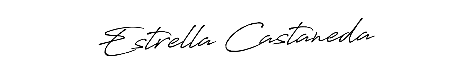 Estrella Castaneda stylish signature style. Best Handwritten Sign (Antro_Vectra_Bolder) for my name. Handwritten Signature Collection Ideas for my name Estrella Castaneda. Estrella Castaneda signature style 7 images and pictures png