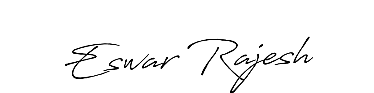 Make a beautiful signature design for name Eswar Rajesh. Use this online signature maker to create a handwritten signature for free. Eswar Rajesh signature style 7 images and pictures png