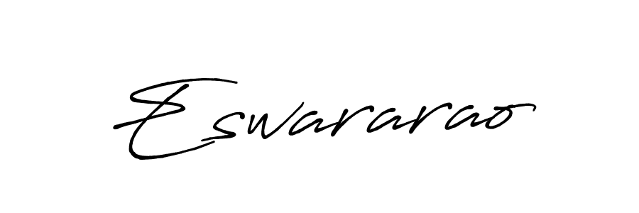 if you are searching for the best signature style for your name Eswararao. so please give up your signature search. here we have designed multiple signature styles  using Antro_Vectra_Bolder. Eswararao signature style 7 images and pictures png