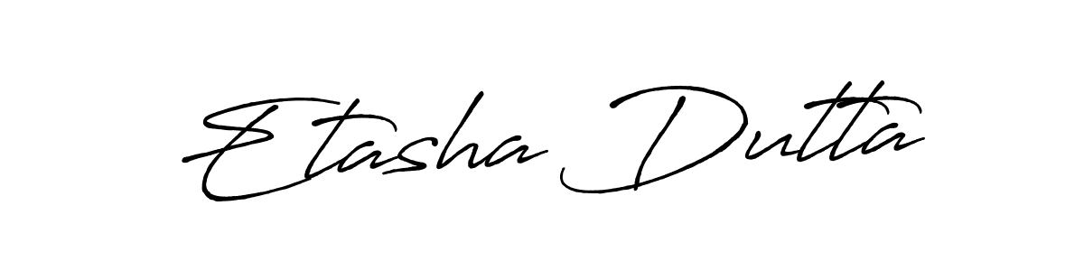 How to Draw Etasha Dutta signature style? Antro_Vectra_Bolder is a latest design signature styles for name Etasha Dutta. Etasha Dutta signature style 7 images and pictures png