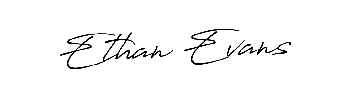 Make a beautiful signature design for name Ethan Evans. With this signature (Antro_Vectra_Bolder) style, you can create a handwritten signature for free. Ethan Evans signature style 7 images and pictures png
