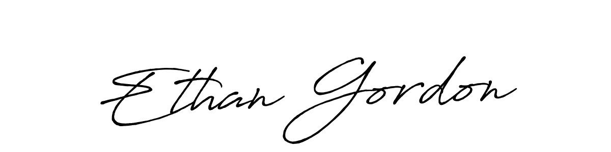 Design your own signature with our free online signature maker. With this signature software, you can create a handwritten (Antro_Vectra_Bolder) signature for name Ethan Gordon. Ethan Gordon signature style 7 images and pictures png