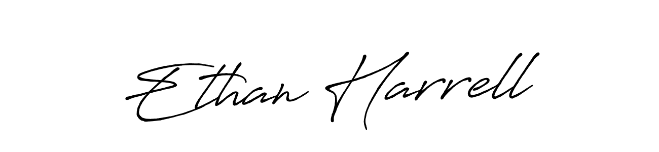 Also we have Ethan Harrell name is the best signature style. Create professional handwritten signature collection using Antro_Vectra_Bolder autograph style. Ethan Harrell signature style 7 images and pictures png