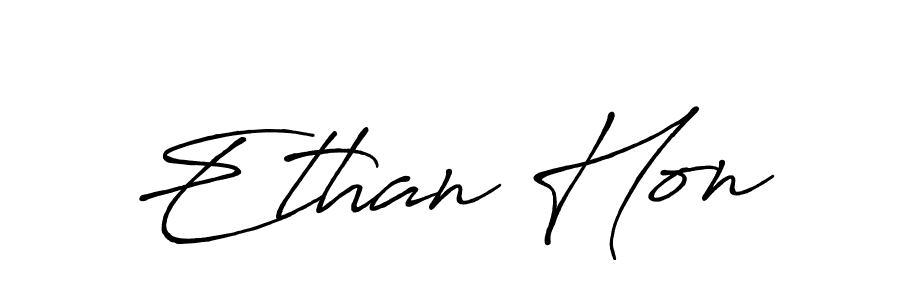 Make a beautiful signature design for name Ethan Hon. Use this online signature maker to create a handwritten signature for free. Ethan Hon signature style 7 images and pictures png